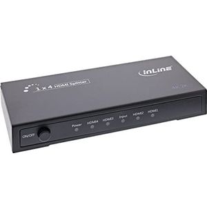 InLine 65010 HDMI-splitter/verdeler, 4-voudig, 4K2K compatibel