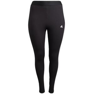 adidas Performance Plus Size sportlegging zwart/wit