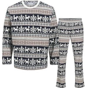 JACK & JONES Jacmixed Lounge Set W, Black Iris, XL
