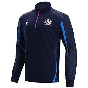 Macron Schotland rugby 2021/22 polarfleece, Blauw, XXL