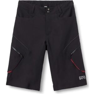 GORE WEAR C3, Shorts, heren, Zwart/Rood (Black/Red), L