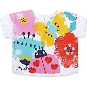 Tuc Tuc Tiny Critters gebreid T-shirt, wit, Wit, 8 Jaren