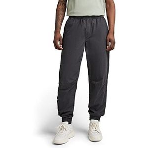G-STAR RAW Heren Relaxed Tapered Chino Sweatpants, meerkleurig (Dk Black Htr C903-7293), 28W Regulier