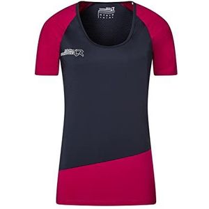 ROCK EXPERIENCE Merlin Ss T-shirt voor dames, 1330 Blauwe Nachten+2000 Kersen Jubileum, XS