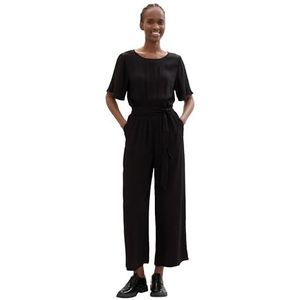 TOM TAILOR Denim Jumpsuit voor dames, 14482 - Deep Black, XS