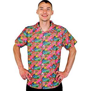 I Love Fancy Jurk ILFD4572S Unisex Unieke Print Hawaïaanse Shirt