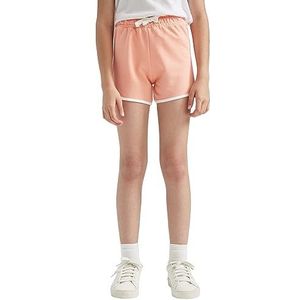 DeFacto meisjes shorts, roze (salmon), 7-8 Jaar