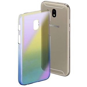 Beschermhoes""Mirror"" voor Samsung Galaxy J5 (2017) geel/blauw