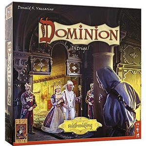 999 Games - Dominion: Intrige Kaartspel - Uitbreiding vanaf 8 jaar - Een van de beste spellen van 2017 - Donald X. Vaccarino - Deck building,Draften - voor 2 tot 4 spelers - 999-DOM03N