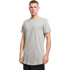 Build Your Brand Heren Shaped Long Tee T-Shirt