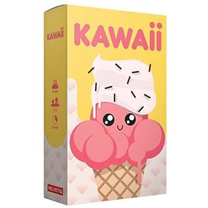 Helvetiq Kawaii - Superschattig en Supersnel Kaartspel voor 3-5 spelers vanaf 6 jaar