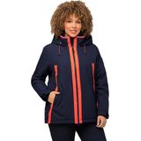 Ulla Popken - Functionele Jas - Marine / Pink