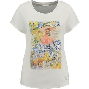 KEYLARGO Dames T-shirt WT Squeeze Round, offwhite (1001), M