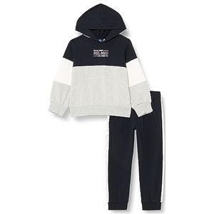 Chicco, Jumpsuitset: hoodie en lange sportbroek, Kinderen en tieners, Blauw, 7 jaar