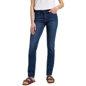 Lee - Elly - Dames Jeans - Regenval - Slim Straight Fit - Rechte Pijpen