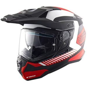 Helm NOS NS-9 Mirage rood mat ECE 22-06