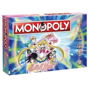 Monopoly Sailor Moon Monopoly Broodspel, Sailor Moon Versie, vanaf 8 jaar
