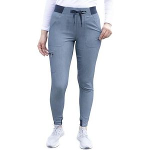 Adar Pro Struikhei Schrobben Voor Dames - Ultieme Yoga Jogger Schrobben Broek - P7104H - Struikhei Marine - L