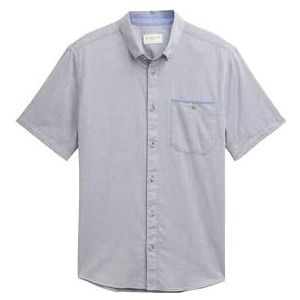 Tom Tailor - 1046086 - Herenhemd - Marineblauw