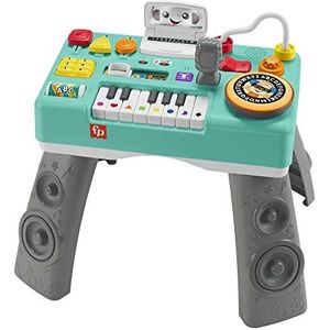 Fisher-Price ""Learn and Laugh!"" HRB65 muziektafel DJ-tafel POLSKA taalversie - Muziek educatief speelgoed met lichten en geluiden voor kinderen