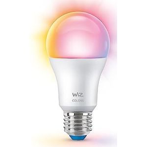 WiZ Slimme LED Lamp E27 - Gekleurd en Wit licht - 60 W - Verbind met Wi-Fi - Gemakkelijk te bedienen