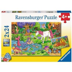Magisch Bos Puzzel (2x24 Stukjes)