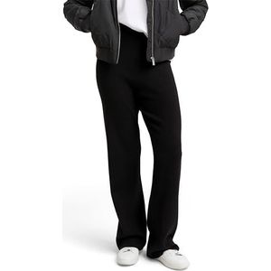 TOM TAILOR DENIM - Broek - Zwart - Regular Fit - High Waist