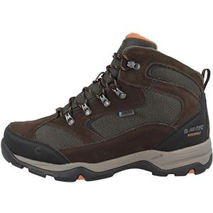 Hi-Tec Tec Storm Waterdichte Wandelschoen Heren Laarzen, Bruin Donkere Chocolade Donker Taupe Verbrand Oranje 041, 47 EU