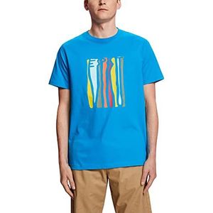 ESPRIT heren t-shirt, 460/donker turquoise, M
