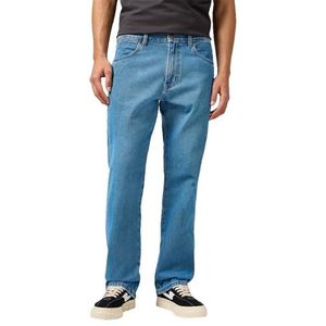 Wrangler Heren jeans Frontier, Relaxed Straight Fit, rechte pijpen, Jungle Cool, 32W / 30L
