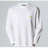 The North Face - Expedition Celebration - Oversized T-shirt - Tnf White - Lange Mouwen
