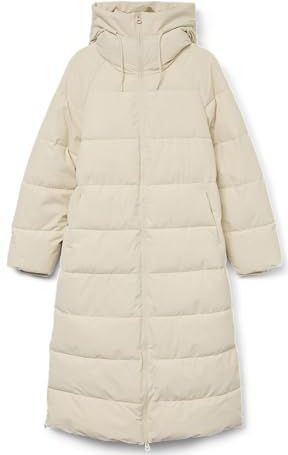 Vero Moda - Vmelanor Laurie Long Coat - Gewatteerde Jas - Beige