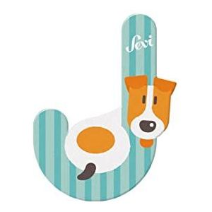 Sevi 83010 letter J Jack Russel - 10 cm