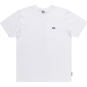 Quiksilver - BASIC SHORT SLEEVE TEE - T-shirt - Wit - 100% Katoen