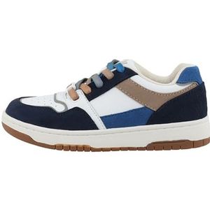 Lurchi Jongens 95l0103011 Sneakers, Navy Kobaltwit, 28 EU Breed