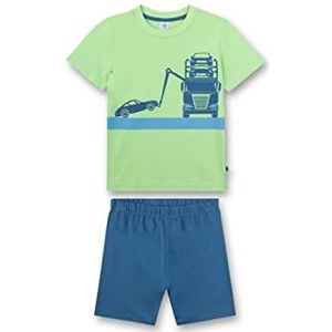 Sanetta Jongens 233112 Pyjamaset, lime, 92, lime, 92 cm