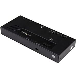 StarTech.com 2 poorts automatische HDMI video switch - 4K 2x1 HDMI switch met snelschakeling