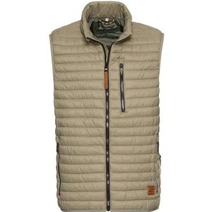 camel active - Gewatteerd Vest - Groen - Gerecycled Polyamide