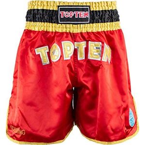 TopTen Kickbox-shorts ""WAKO"" - Gr. XXL, rood, rood, XXL