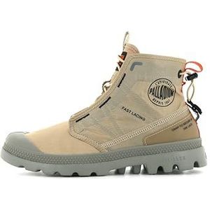 Palladium Uniseks Pampa Travel Lite Sneaker Boots, Beige, 37 EU