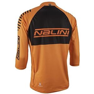 Nalini 02385301100C000.10 Trail Jersey Medium SL Unisex Volwassen T-Shirt Oranje/Zwart L