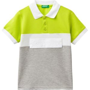 United Colors of Benetton Poloshirt voor kinderen en jongeren, Groen, 18 mesi