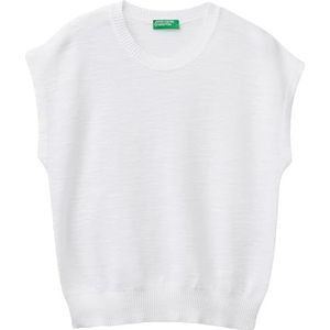United Colors of Benetton Mesh G/C S/M, Wit, XXS