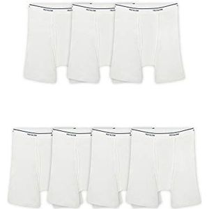 Fruit of the Loom Coolzone boxershorts voor heren (diverse kleuren) (Pack van 7), 7 Pack - Wit, L