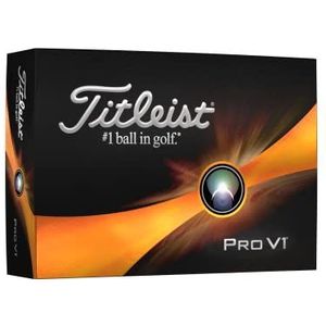 TITLEIST 2023 Pro V1 golfbal, wit, één maat