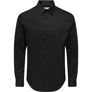 Only & Sons - ONSJIM - Overhemd - Lichtblauw - Slim Fit - Lange Mouw