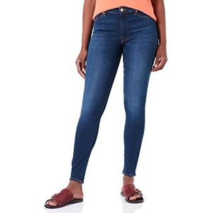 7 For All Mankind Dames Hw Skinny Slim Illusion Eco Empower Jeans, Donkerblauw, 23W x 30L