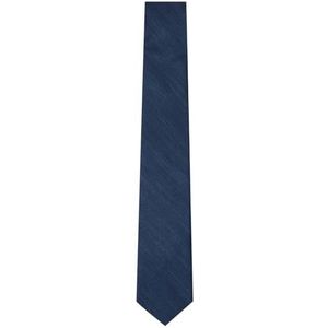 Hackett London Heren geruite stropdassen, blauw (marine), één maat, Blauw (zwart), Eén Maat