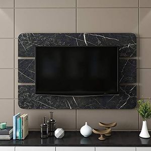 Homemania TV Panel 150 x 4 x 96 cm zwart.