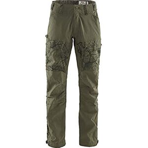 Fjallraven Lappland Hybrid Trousers M lichte en duurzame jachtbroek van elastische stof, heren, groen (Green Camo-Laurel Green), 60